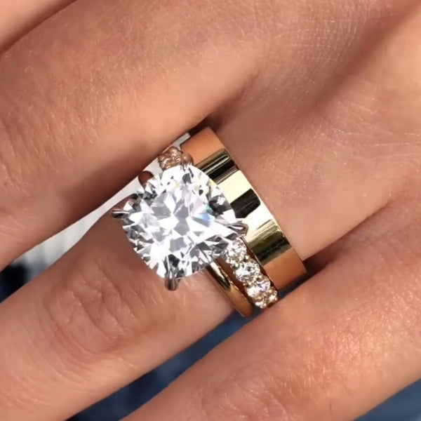 Elisa – Prsten s dijamantom i solitaire postavom