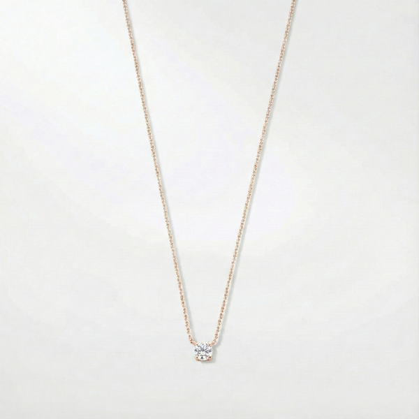 Ogrlica Klára s moissanite kamenom