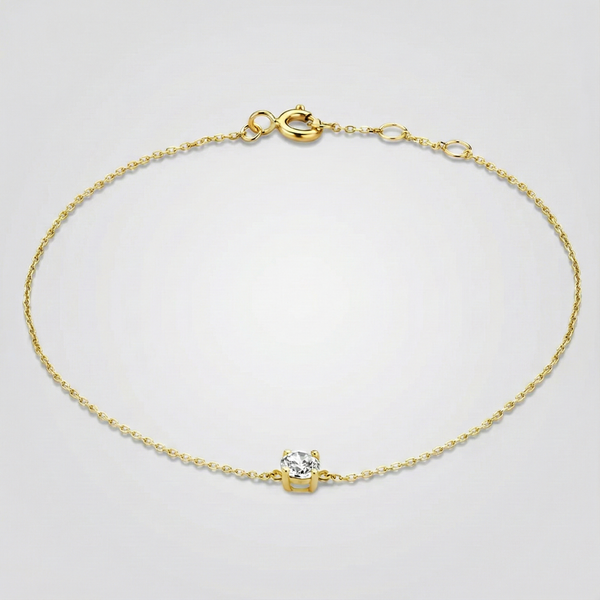 Narukvica Klára s moissanite kamenom